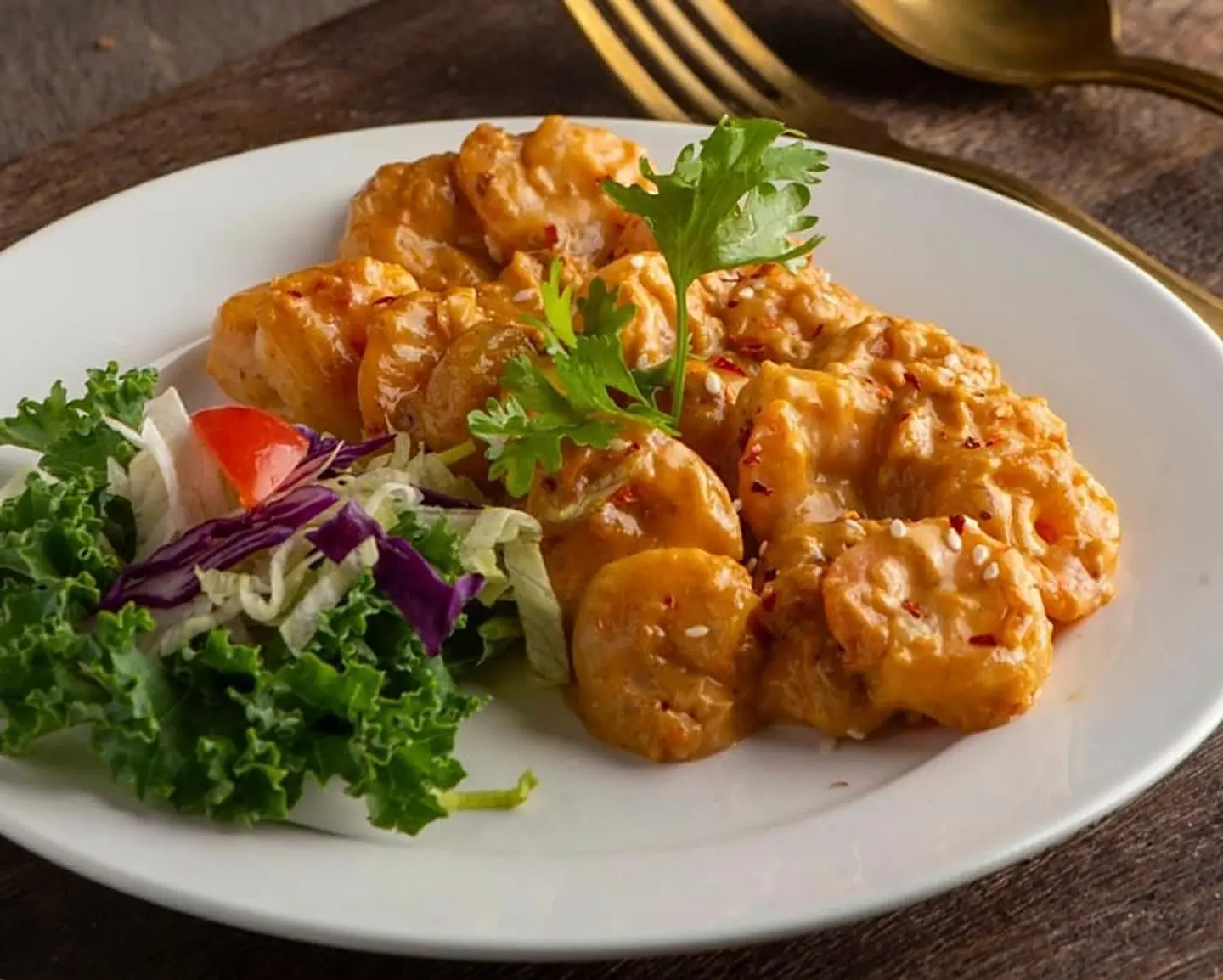 Shrimp With Chili And Coriander
