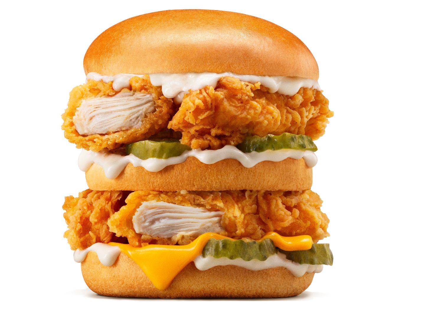 Double Hardee Chicken Sandwich