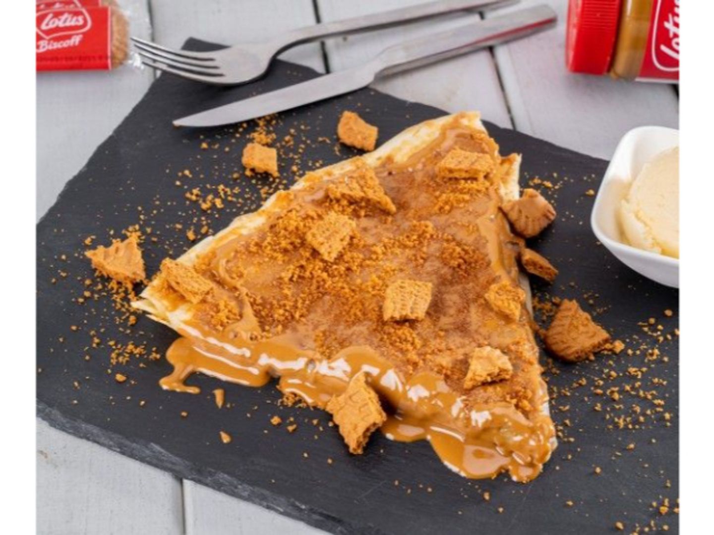 Crepe With Lotus