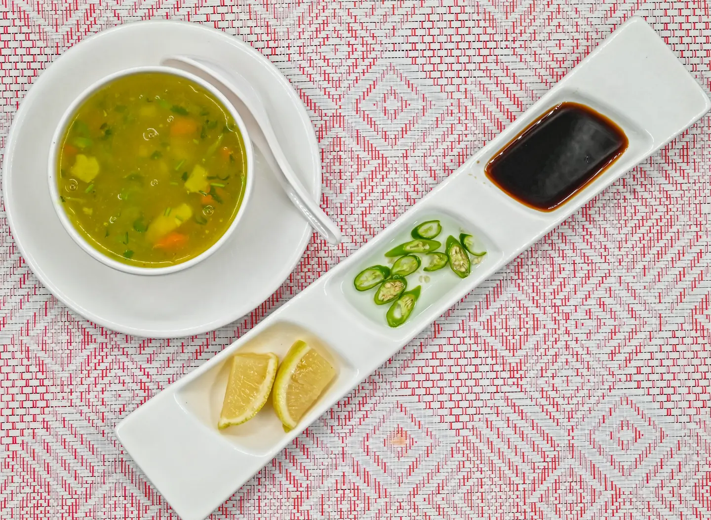 شوربة الكزبرة بالليمون