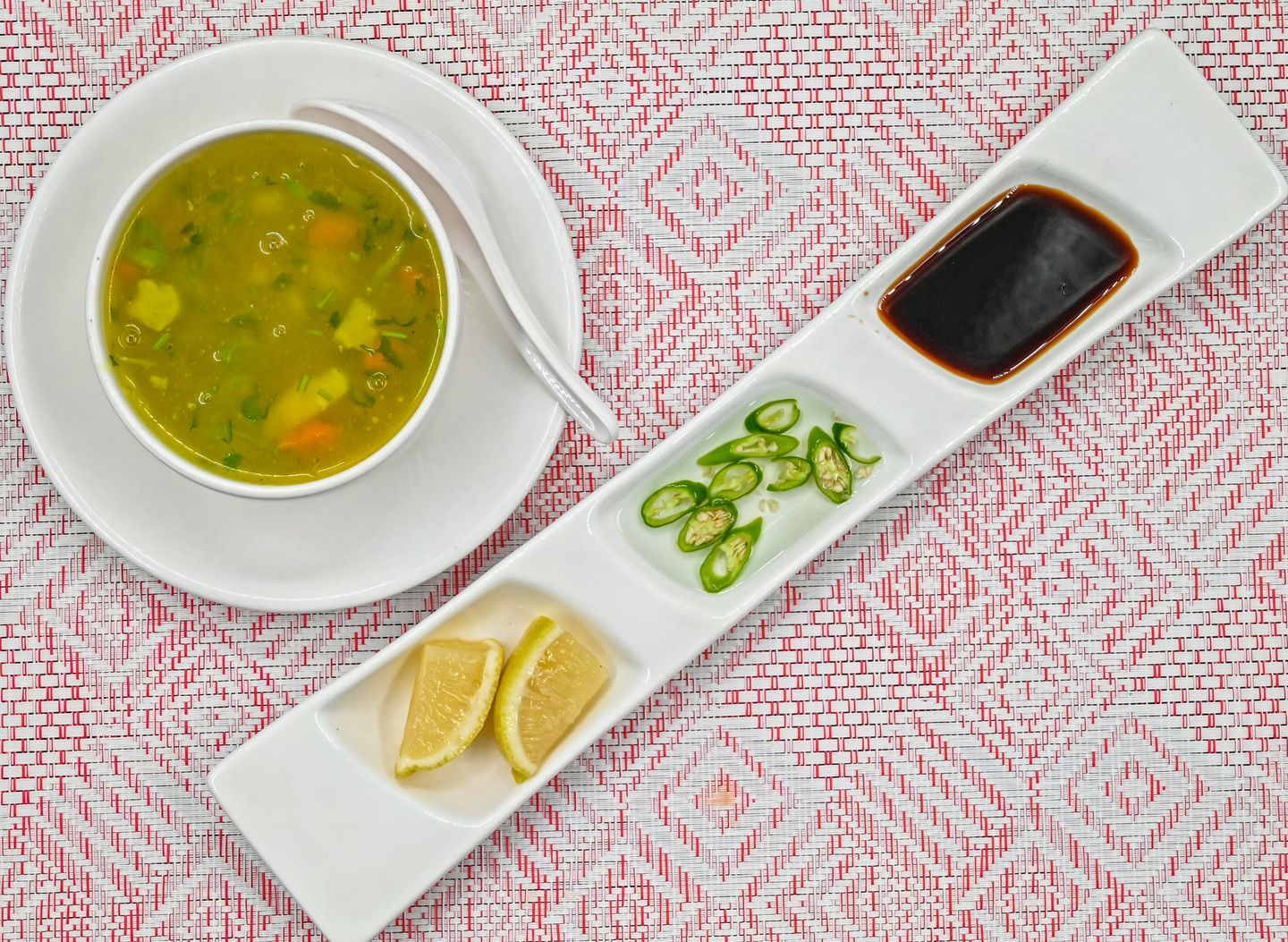 Lemon Coriander Soup