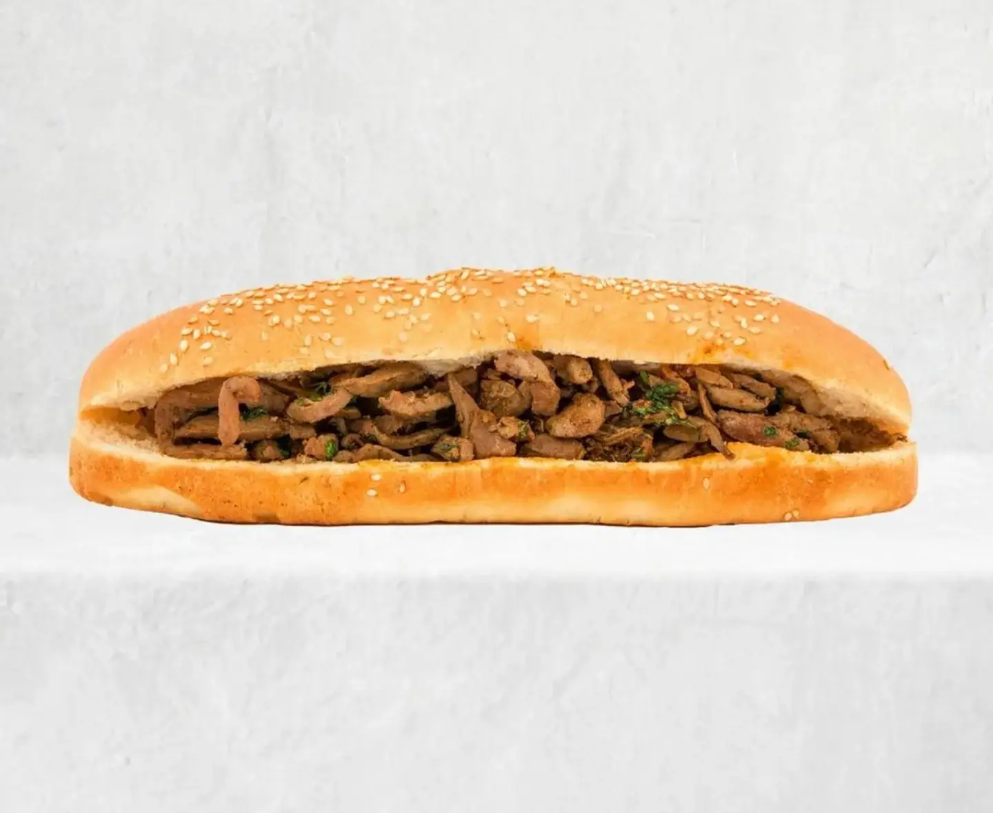 Plain Samoli Liver Sandwich