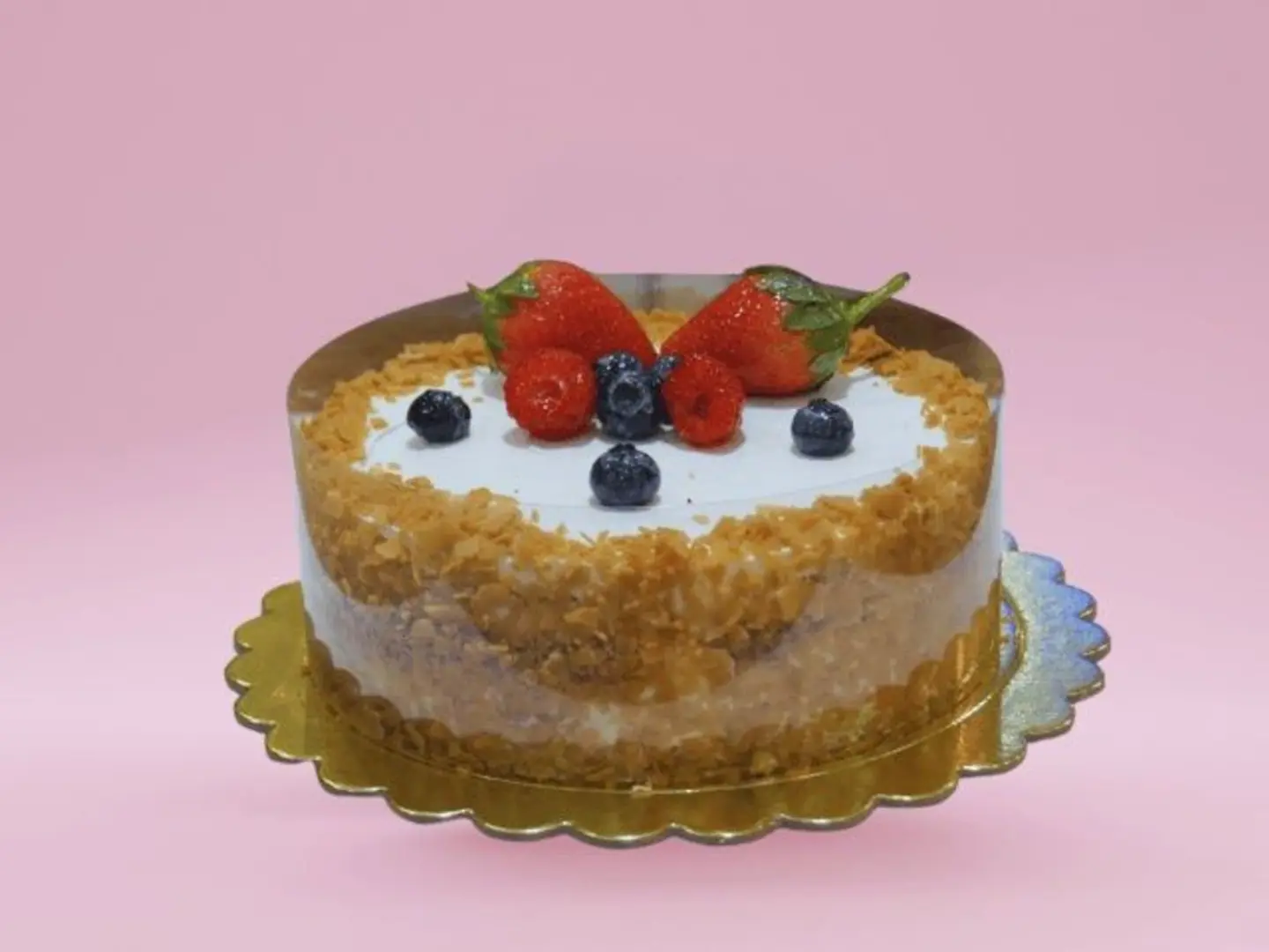 تشيز كيك سكارليت صغيرة