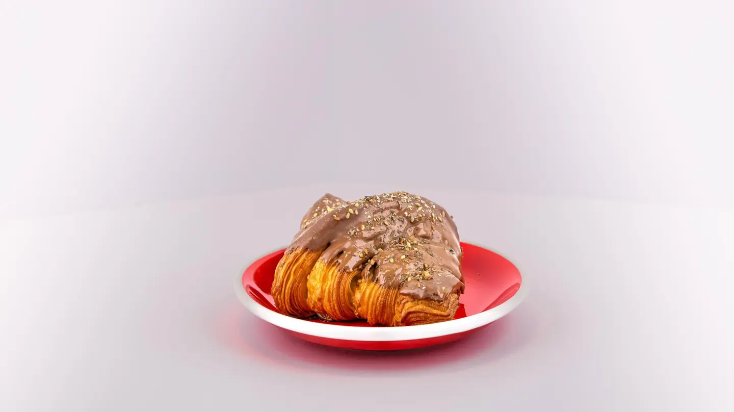 كرواسون شوكولاتة بالزعتر