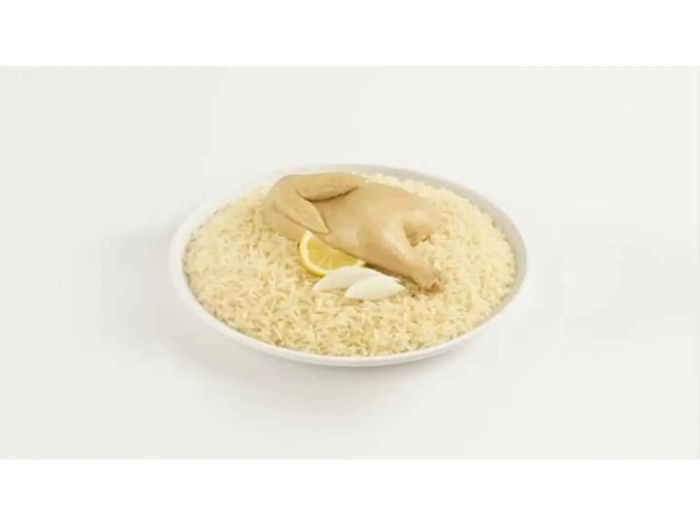 ‏نص حبه دجاج مضغوط