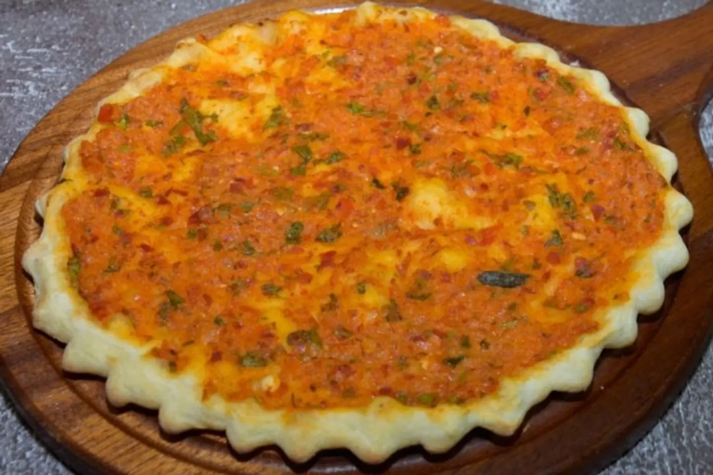 محمرة بالجبن