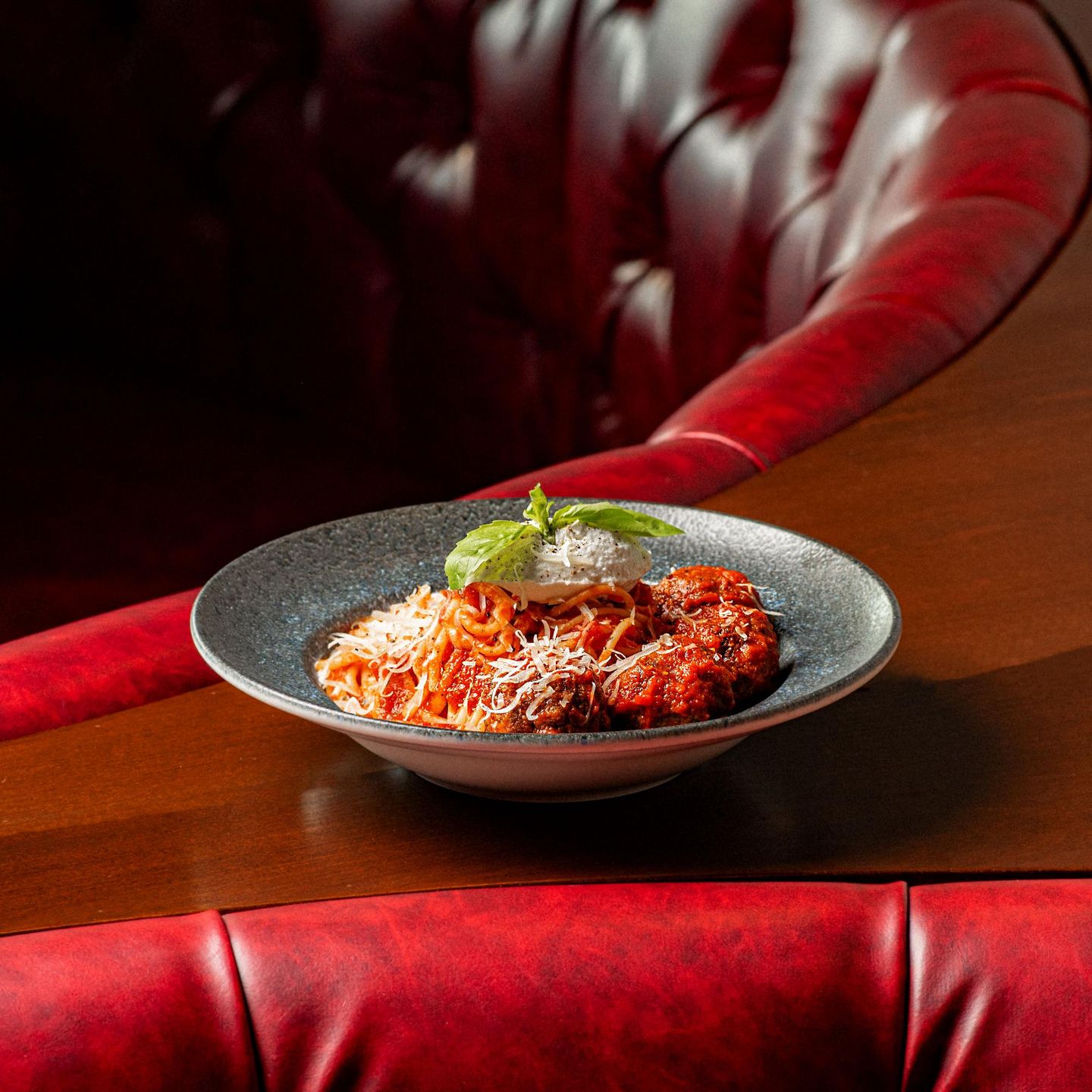 Wagyu Meatball Spaghetti