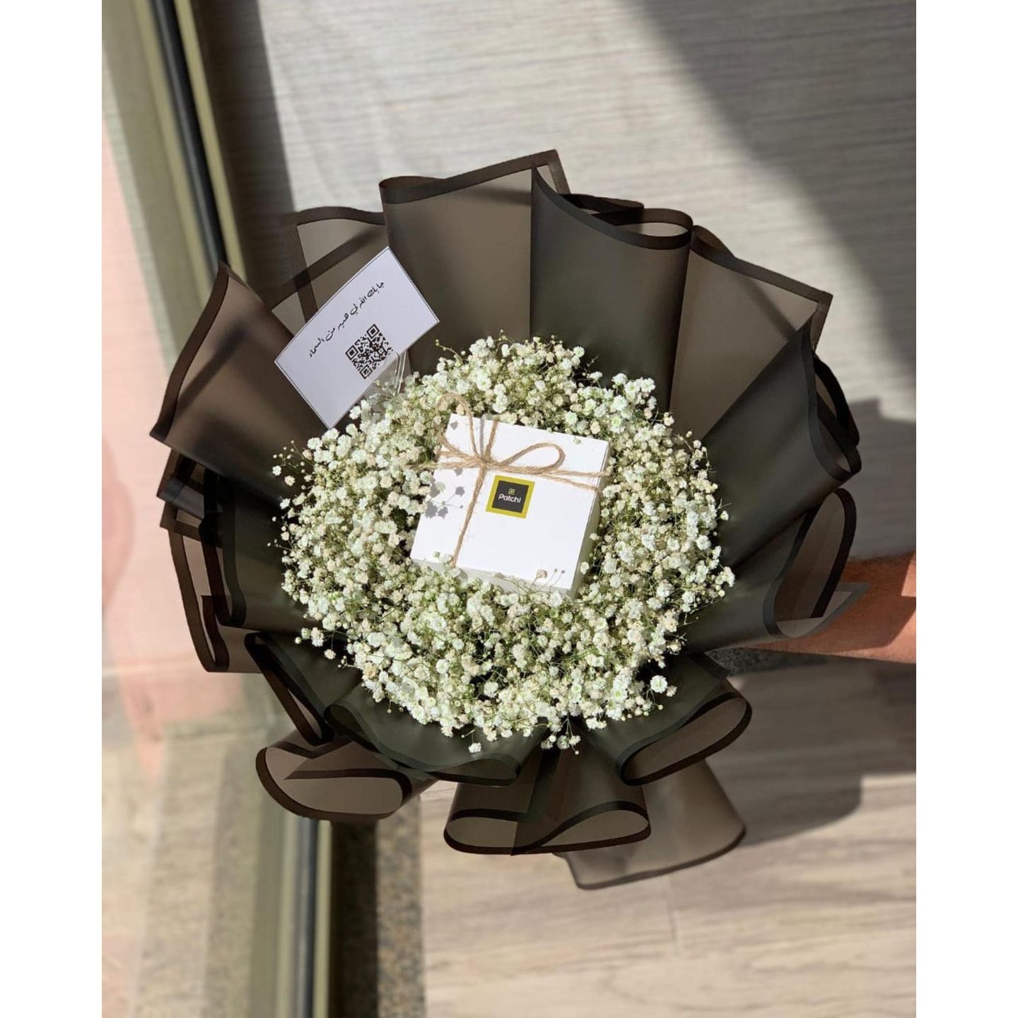 Patchi Bouquet With Gypsum