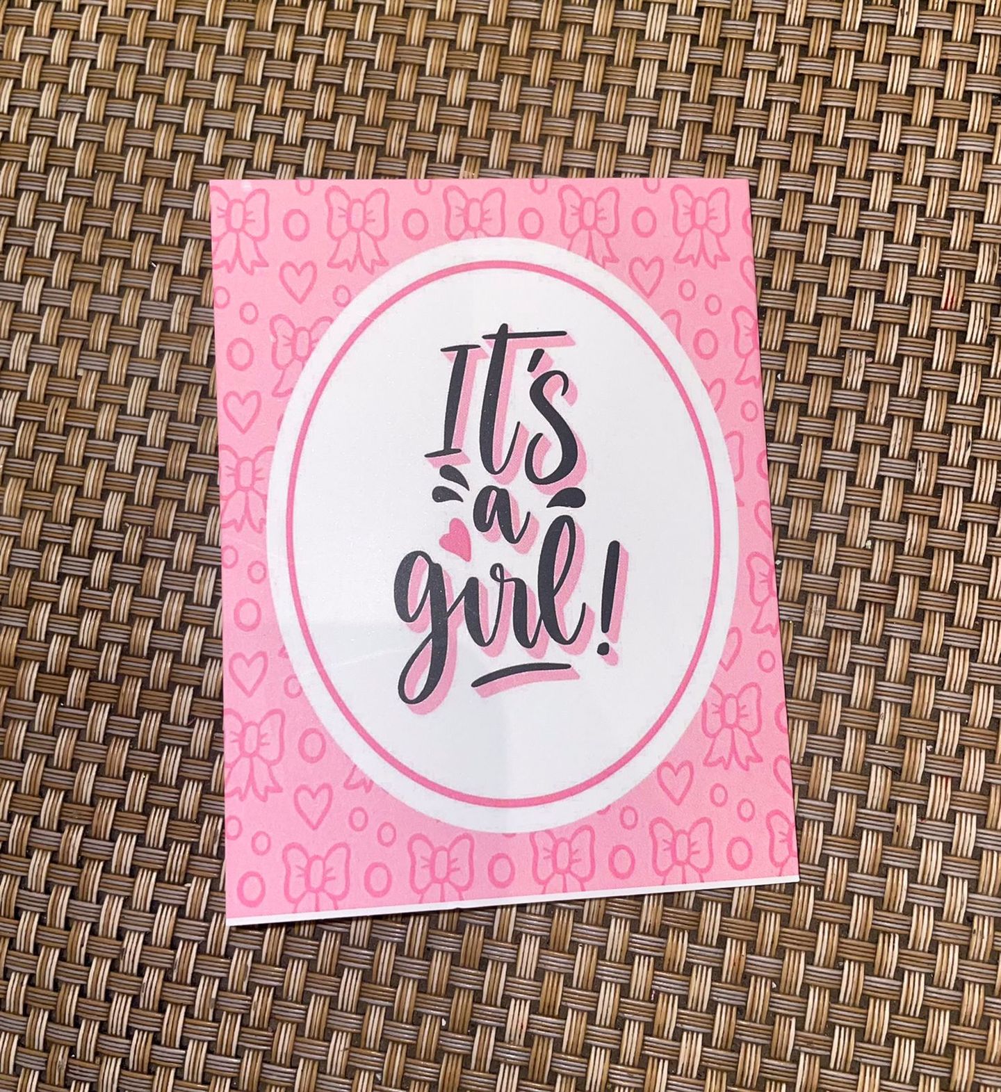 Baby Girl Card 4