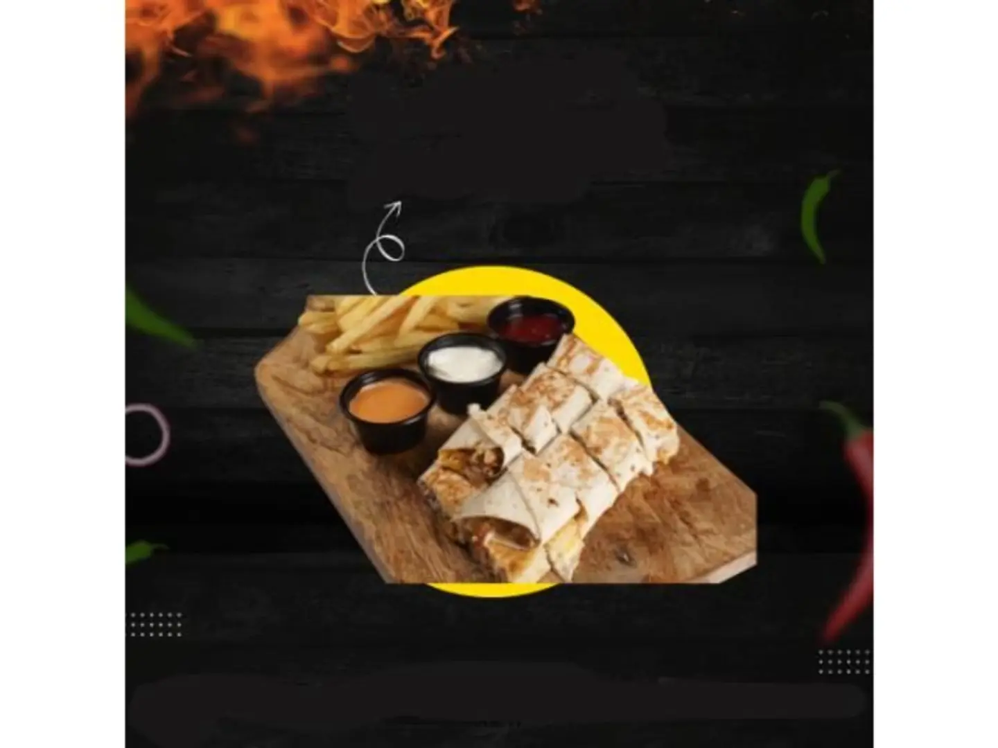 عربي دجاج كبير مع جبنه