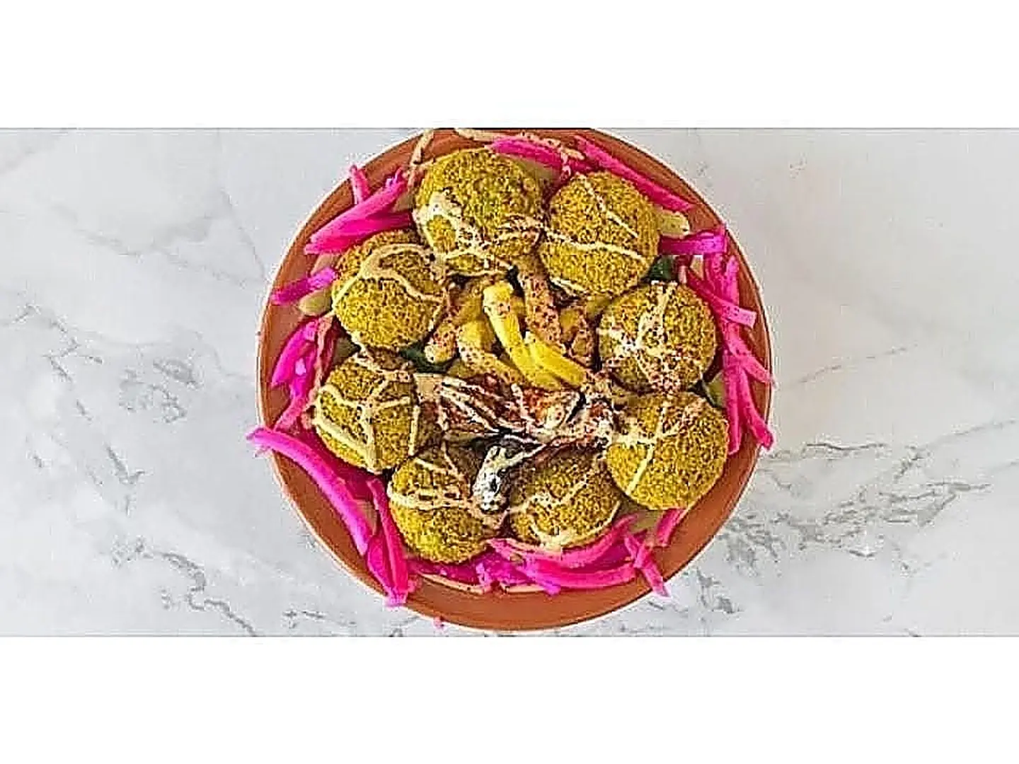 Plate Of Falafel