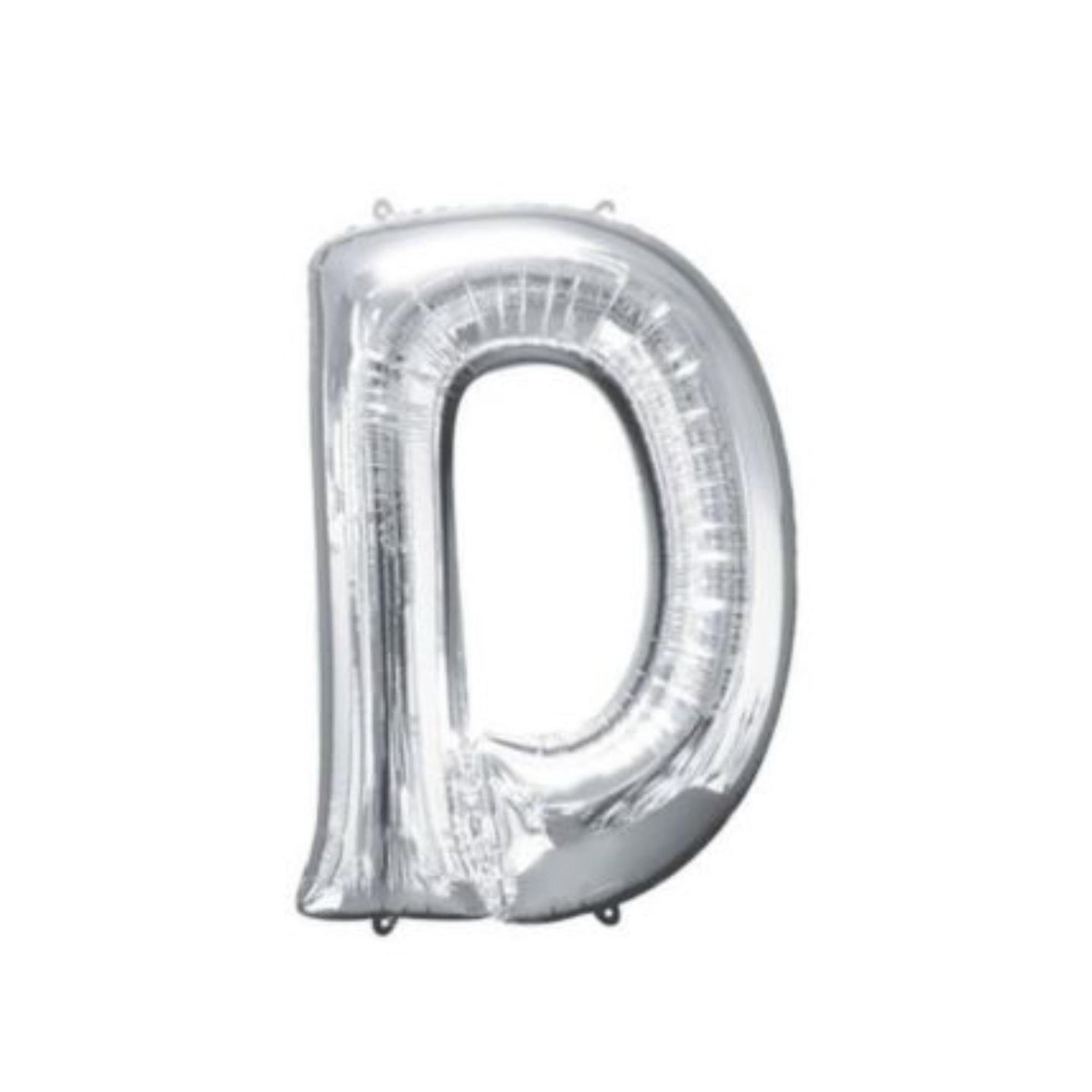 Letter D Silver