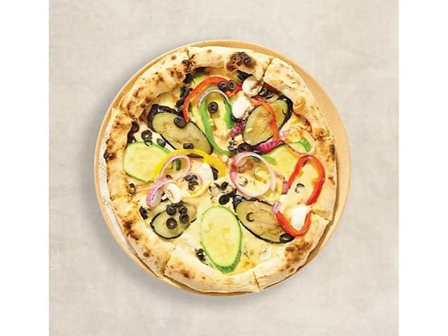 Rainbow Veggie Pizza