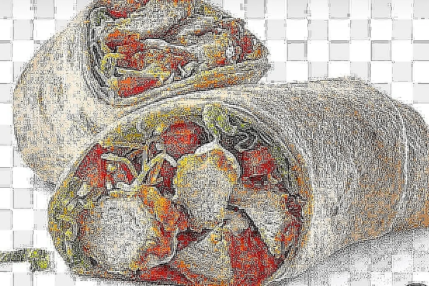 تورتيلا دجاج حار