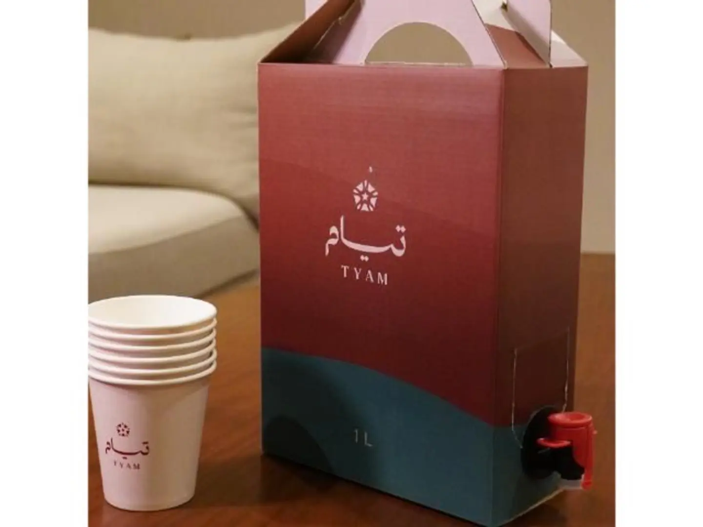 بوكس قهوة اليوم حار 1 لتر