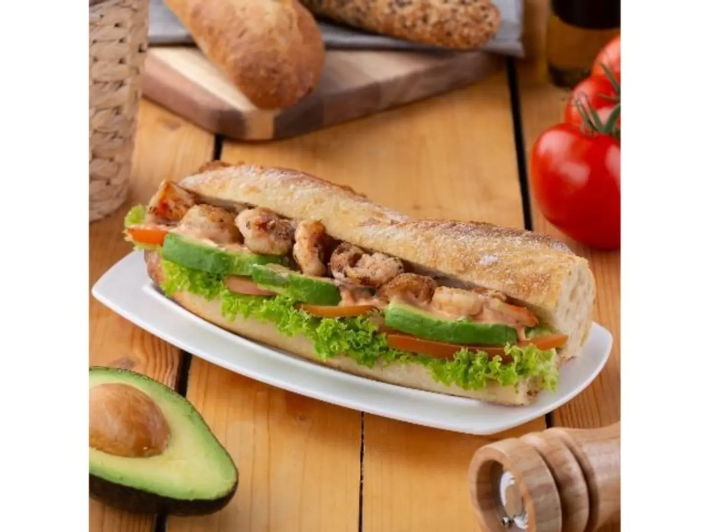 Shrimp Baguette