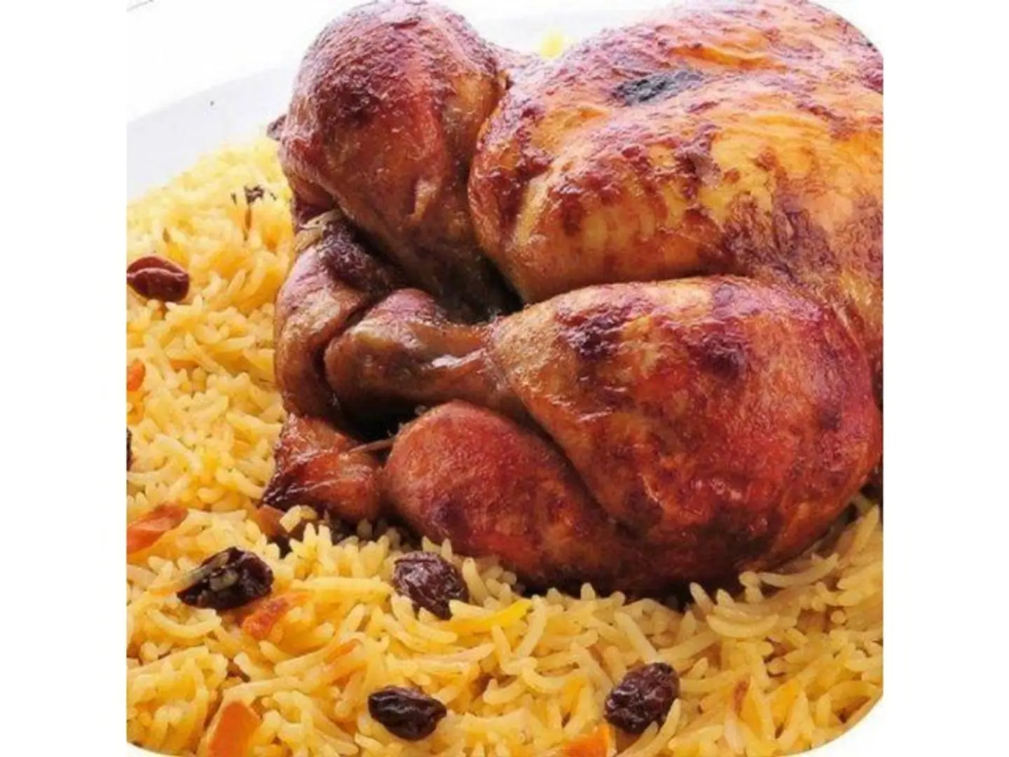 حبة شواية مع الرز