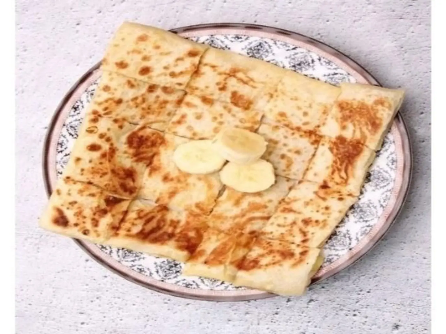 Sweet Muttabaq With Banana