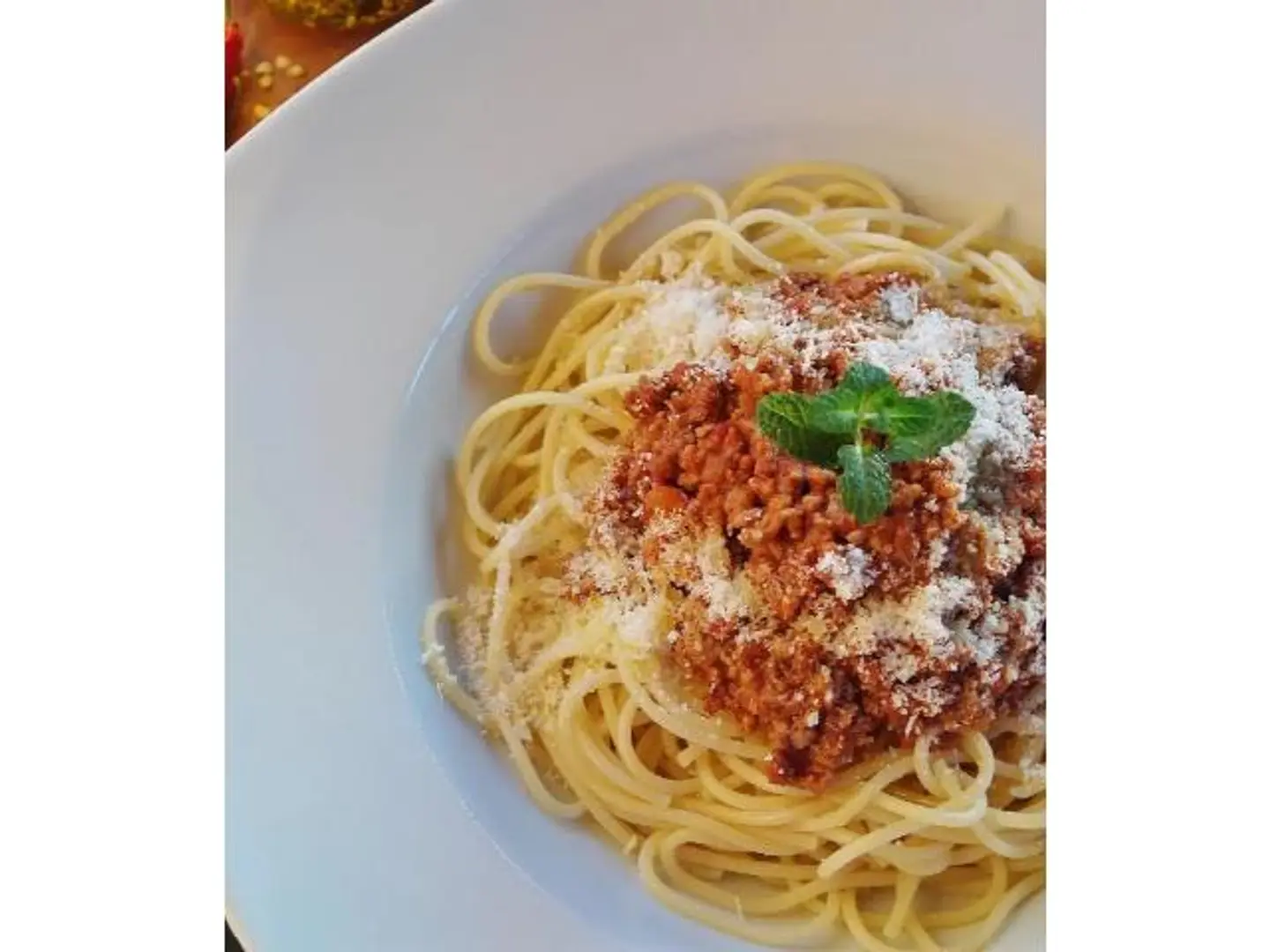 Linguine Bolognese