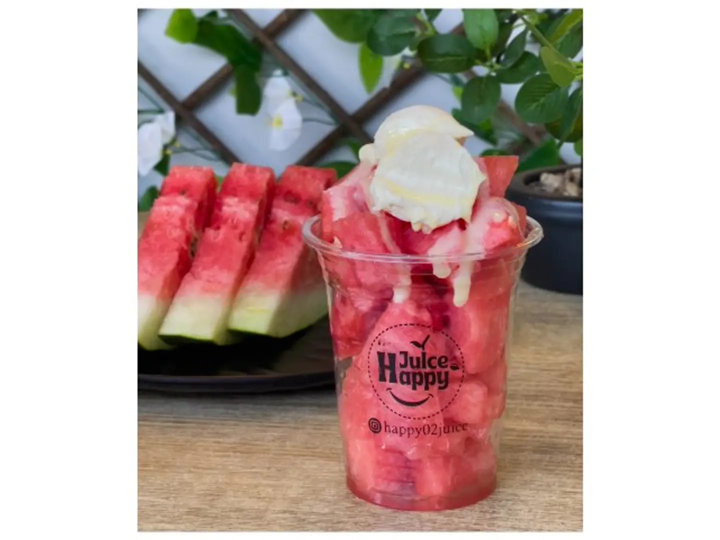 A Cup Of Watermelon