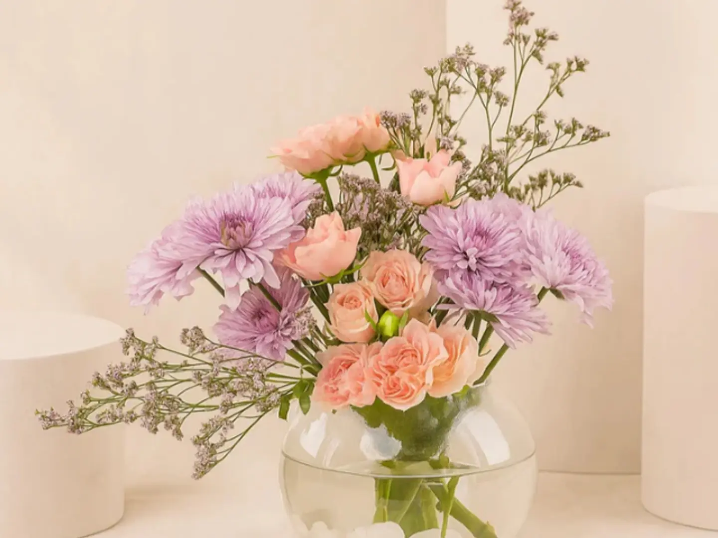 وعاء زهور جاردن غريس - زهور