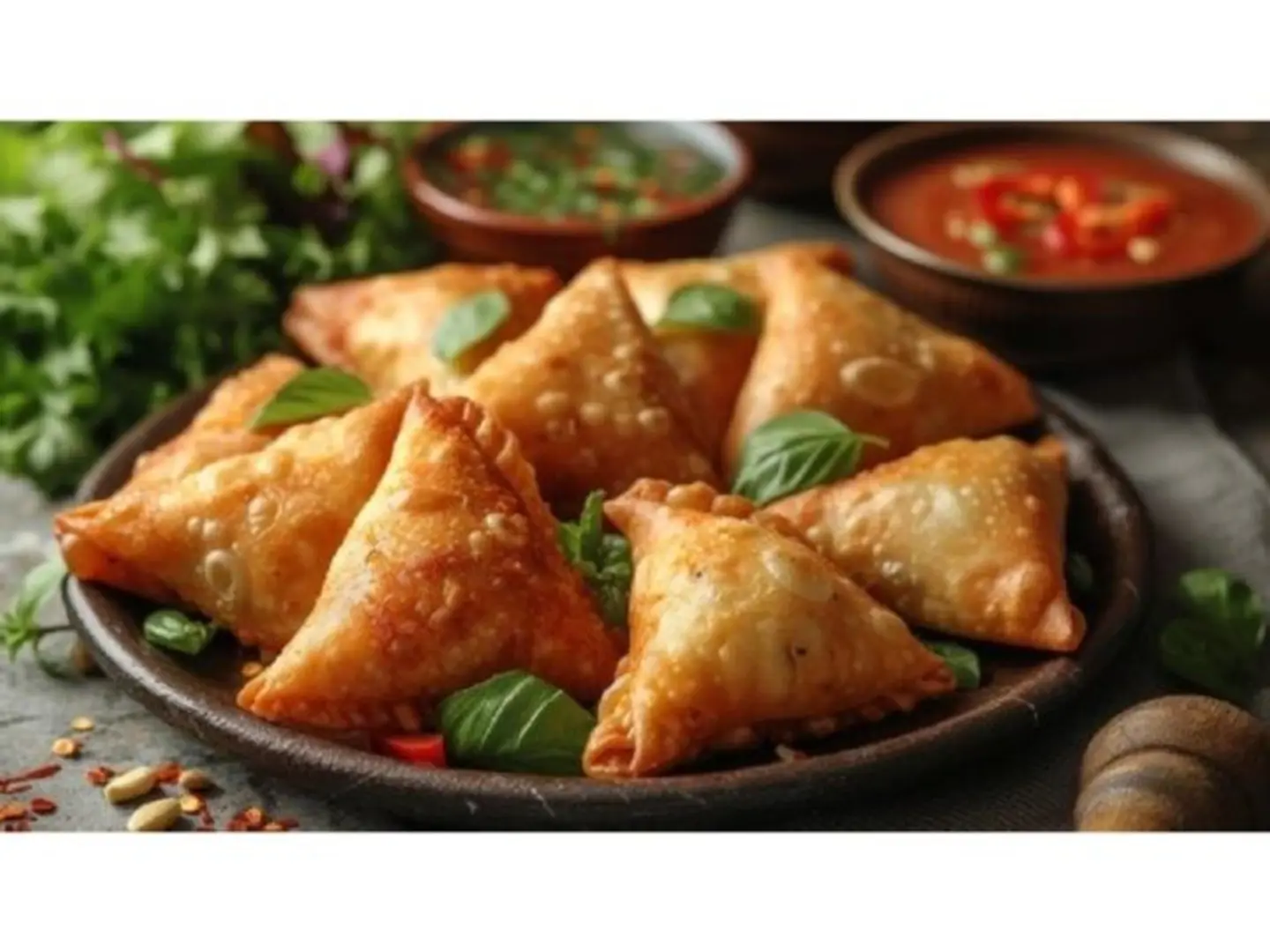 Small Chicken Sambosa 6 Pieces