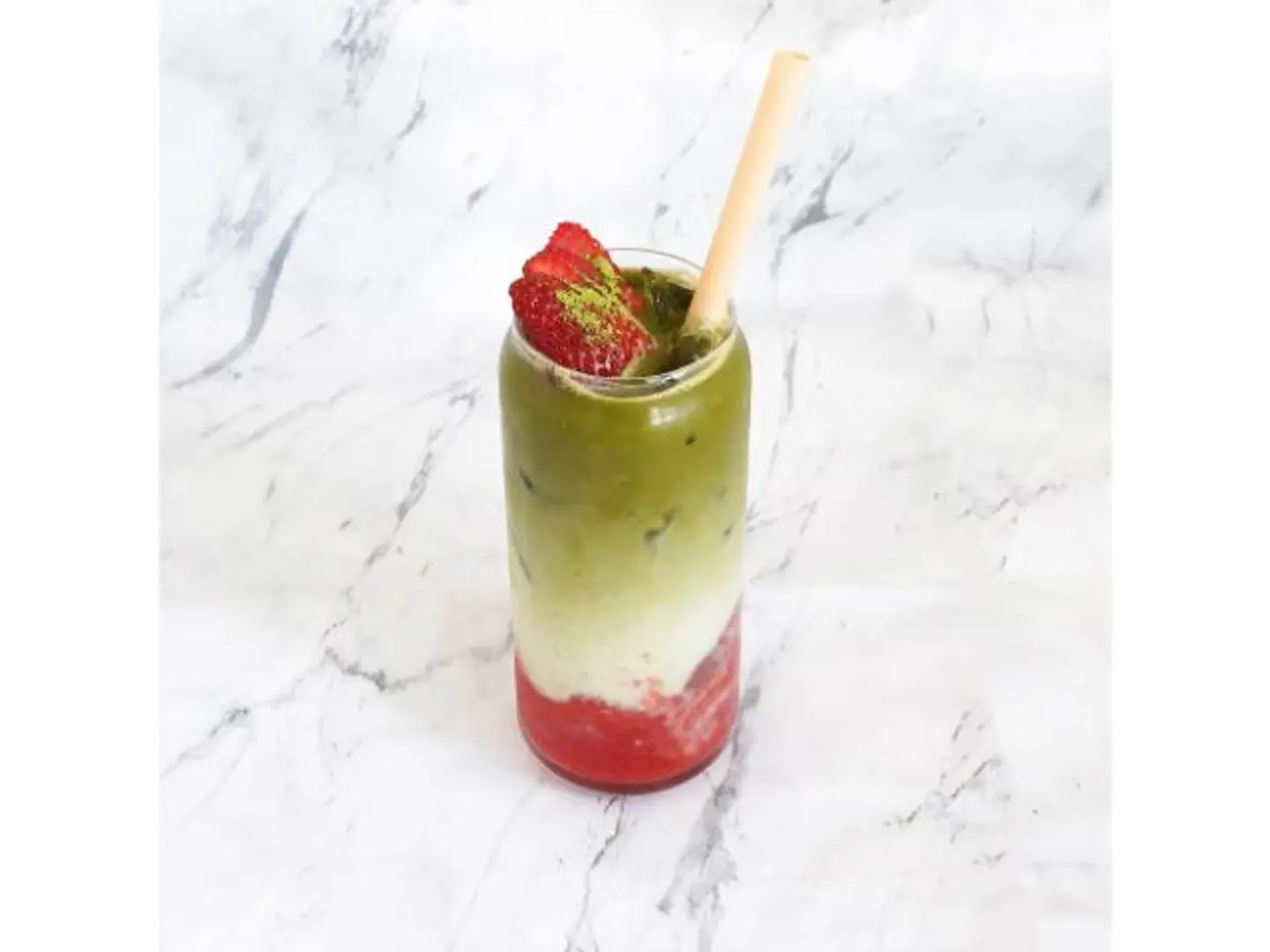 ماتشا فراولة