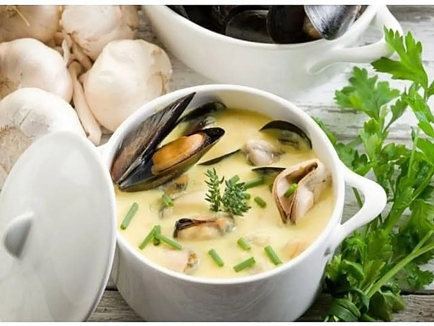 شوربة فواكه البحر