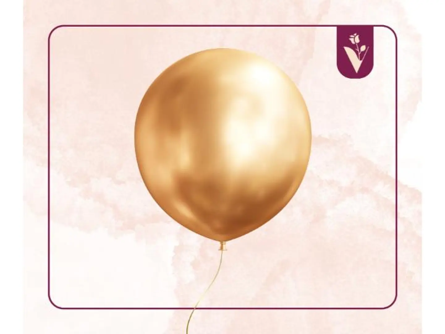 بالونات عادية بالحبة بني