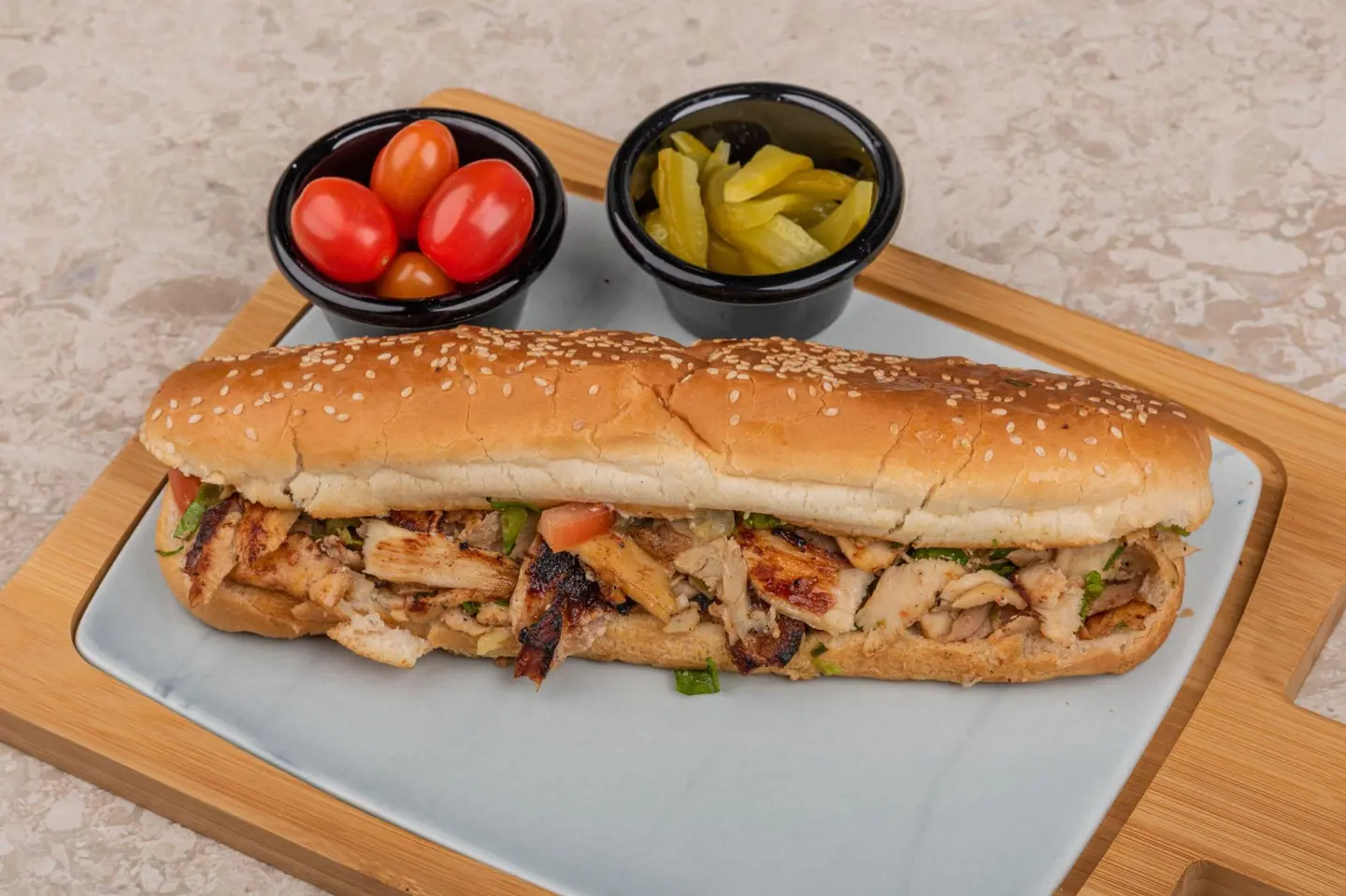 Jumbo Bread Shawarma