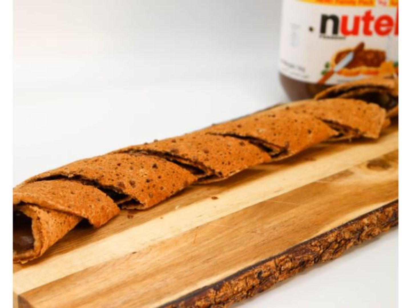 Saj Bread With Nutella