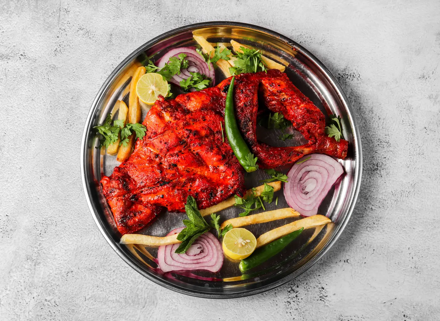 Plain Charcoal Whole Chicken