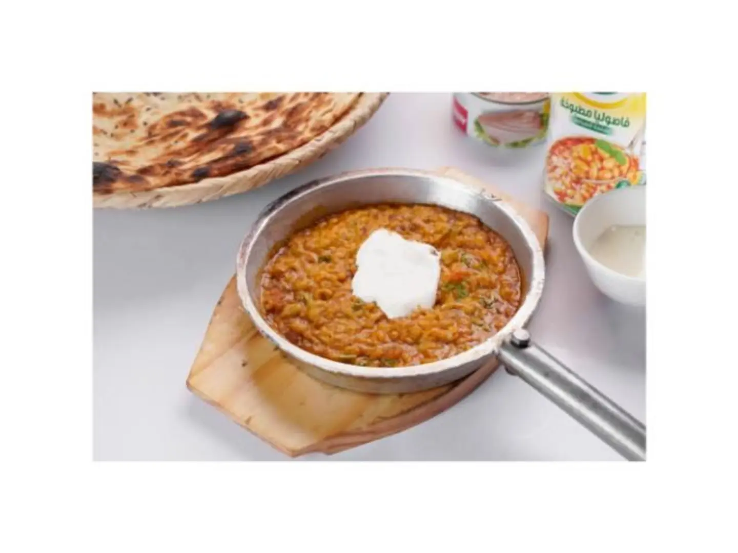 فاصوليا مع الجبن