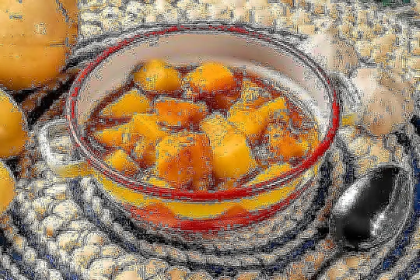 Pumpkin Edamame And Potatoes