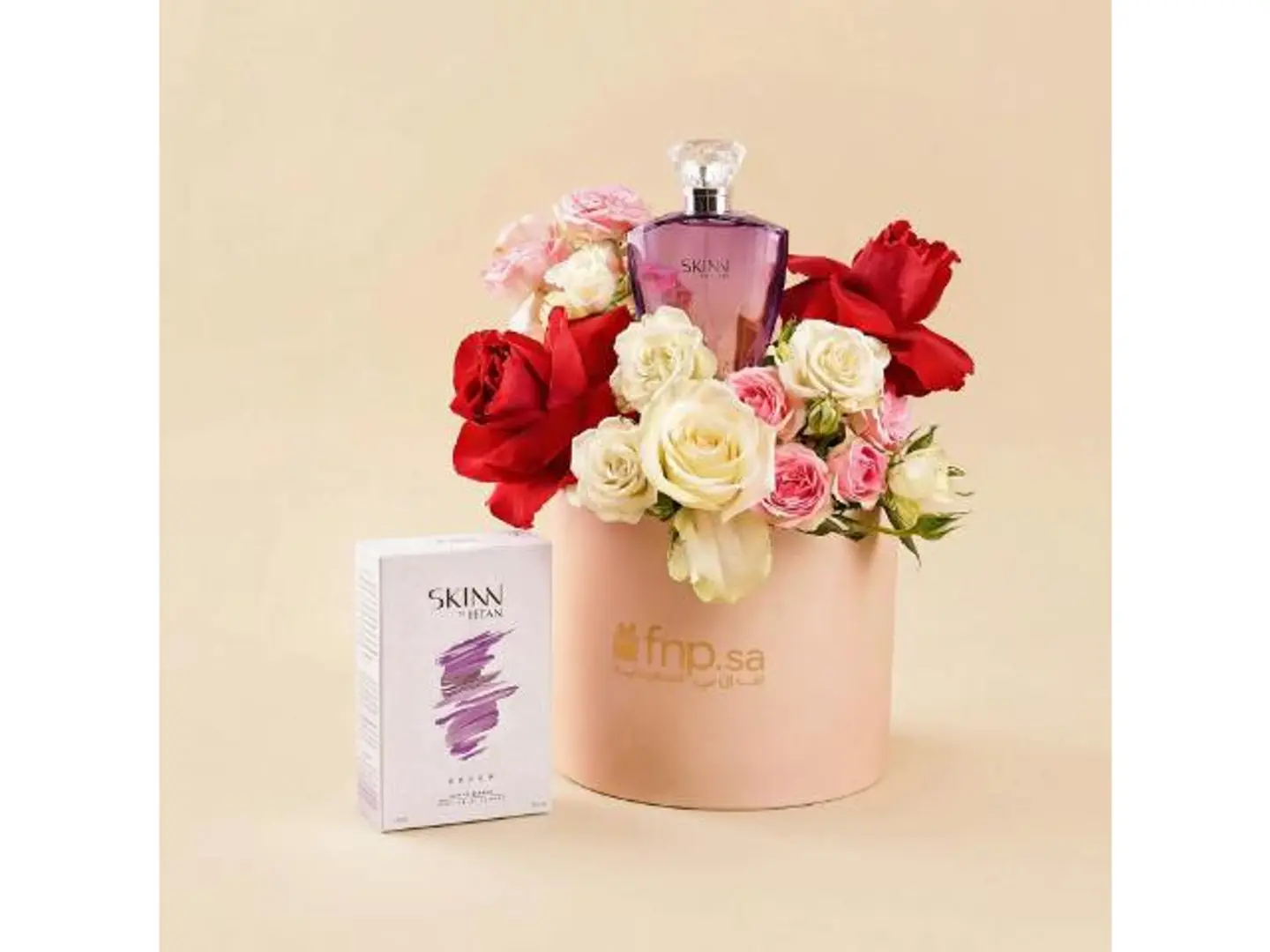 بوكس ورد و عطر سكين سيلستي للسيدات