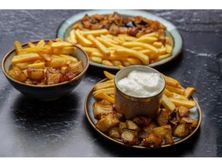 صحن بطاطس وباذنجان مشكل