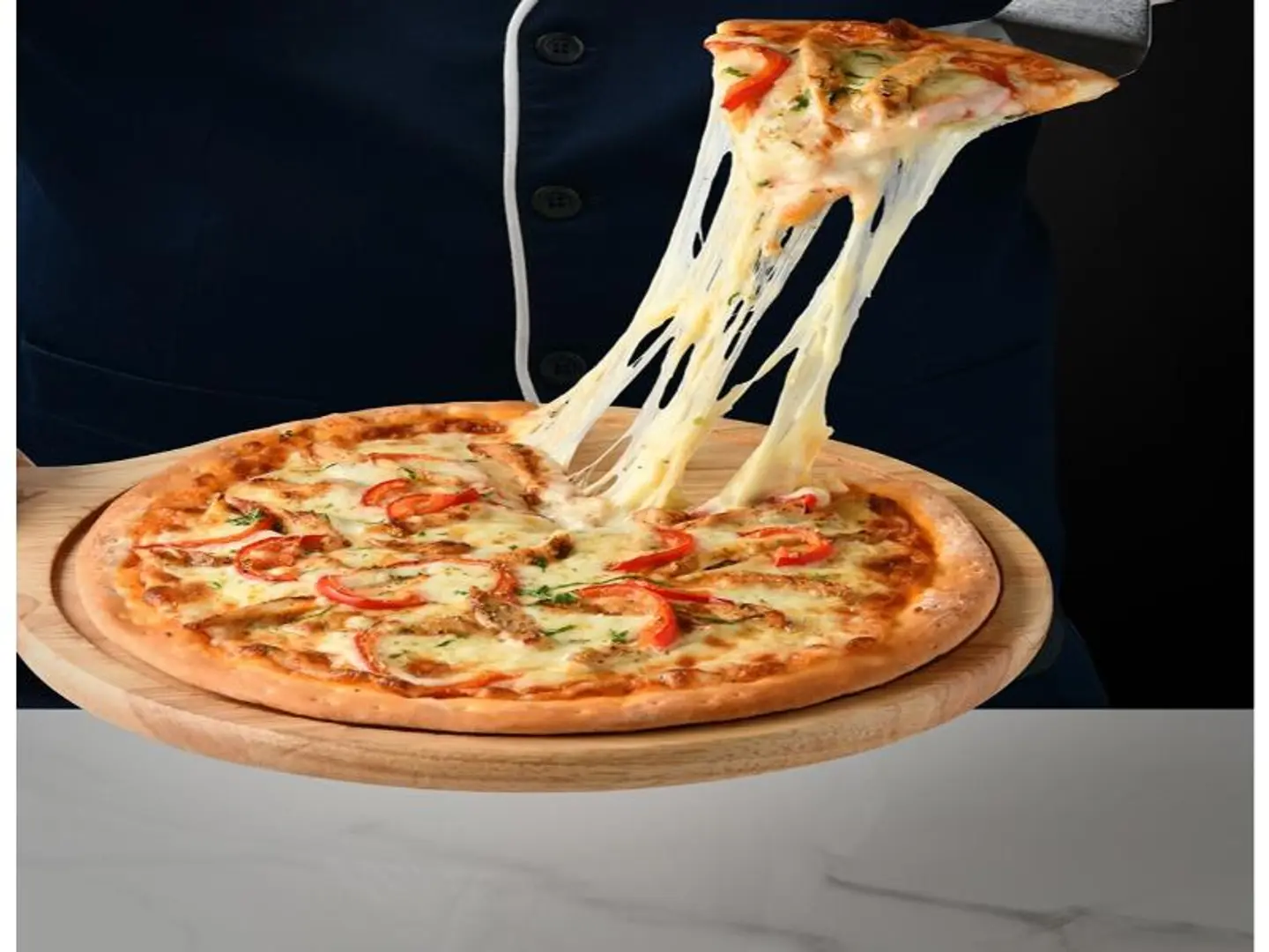 Chicken Polo Pizza