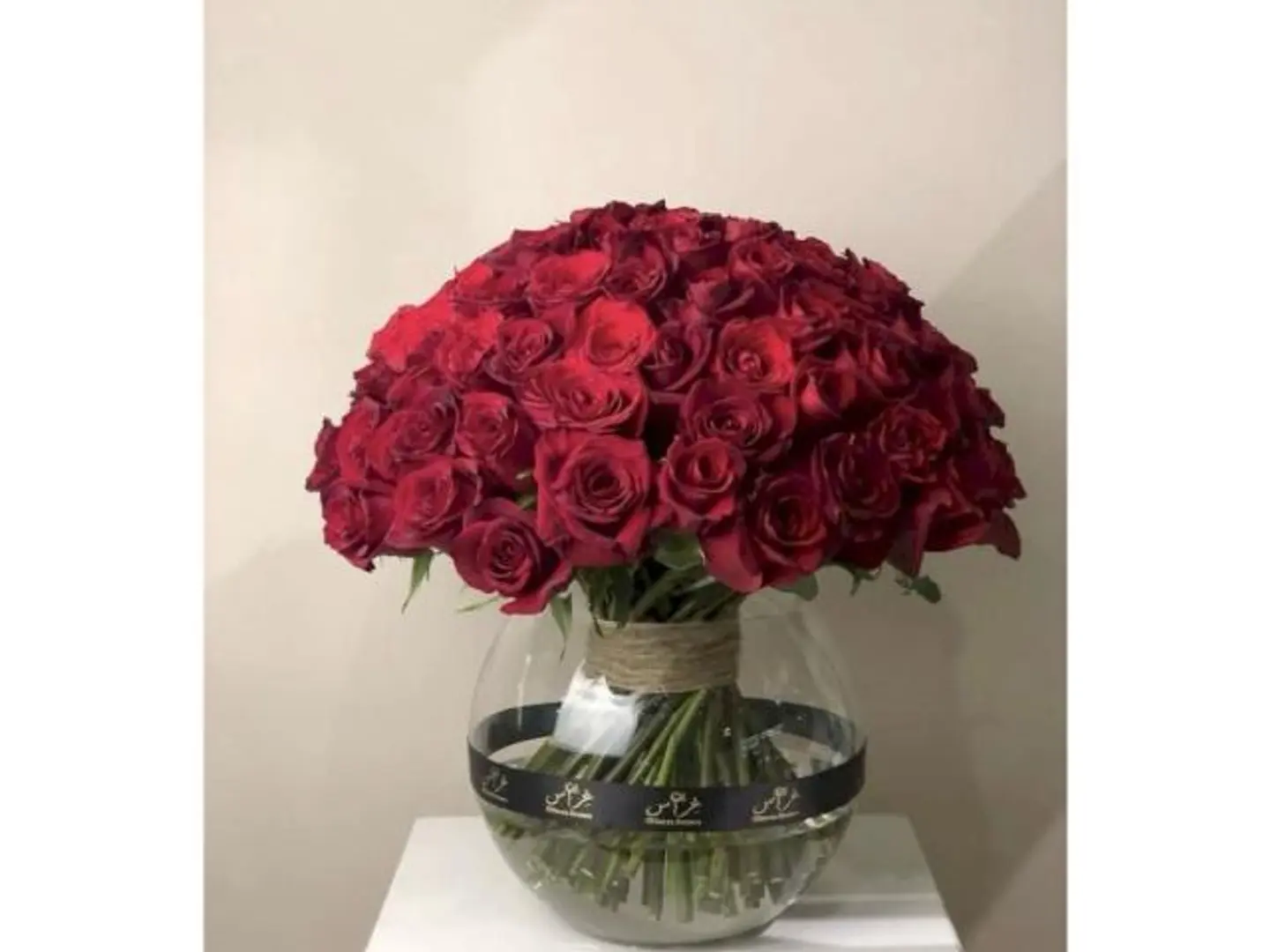 فازة ورد احمركبير