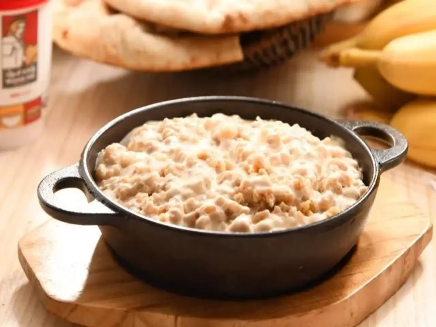 معصوب قشطة كبير بالحليب