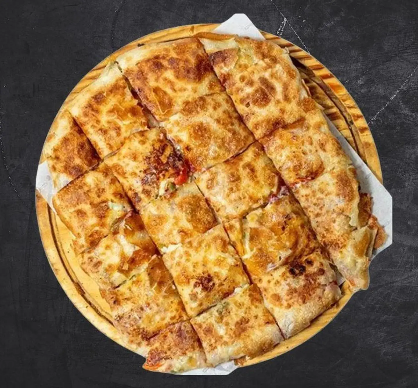 Sausage & Kiri Cheese Pie