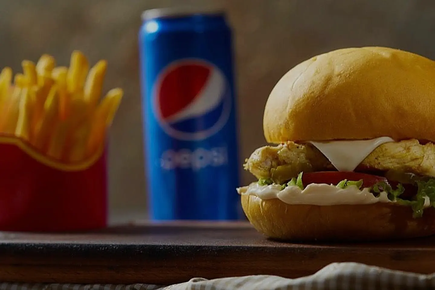 Chicken Burger Meal