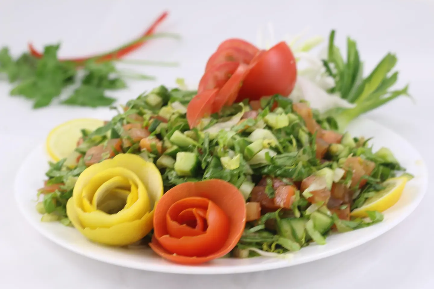 سلطة خضراء