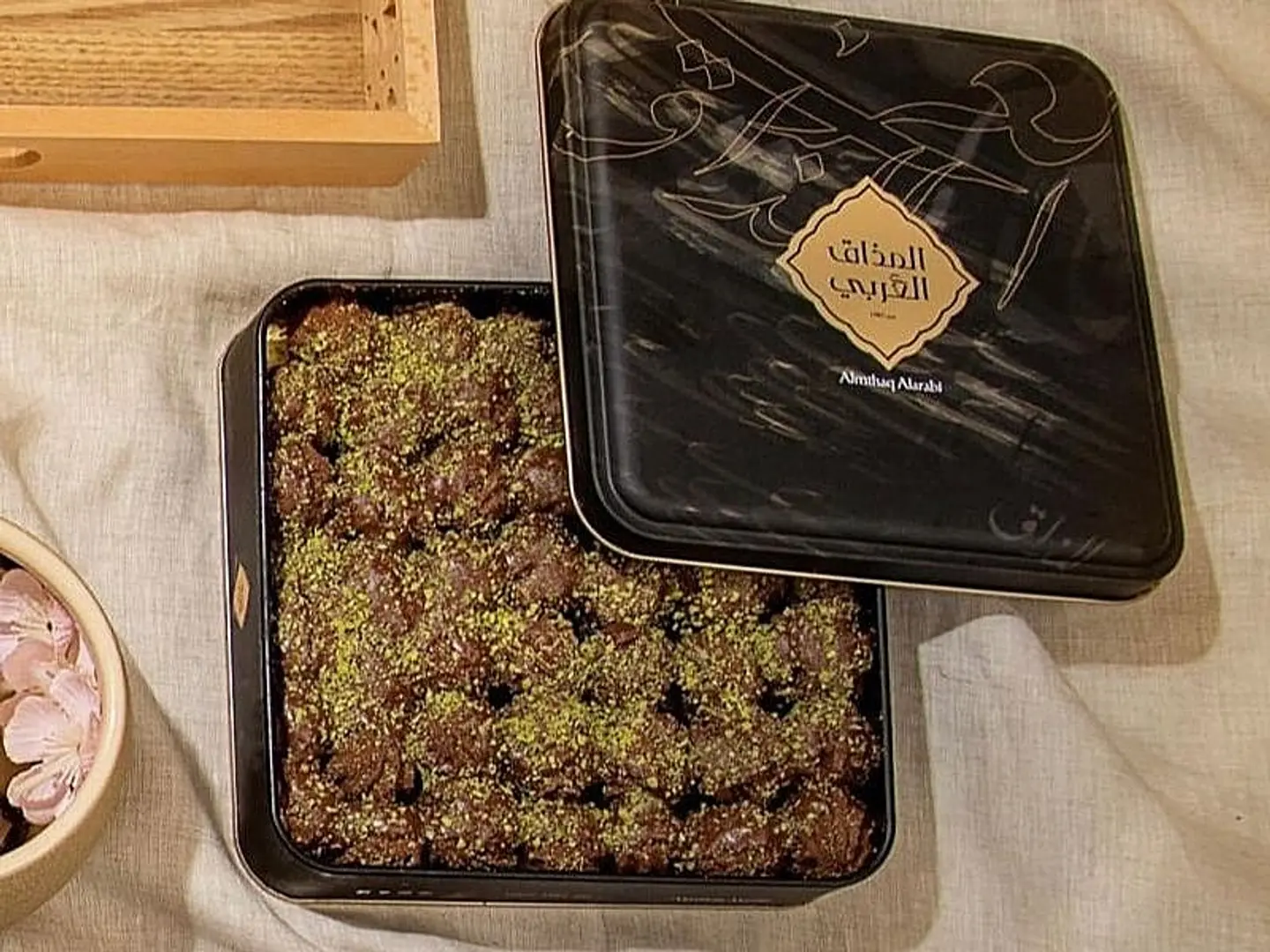 Arabic Flavored Mini Chocolate Petit Fours