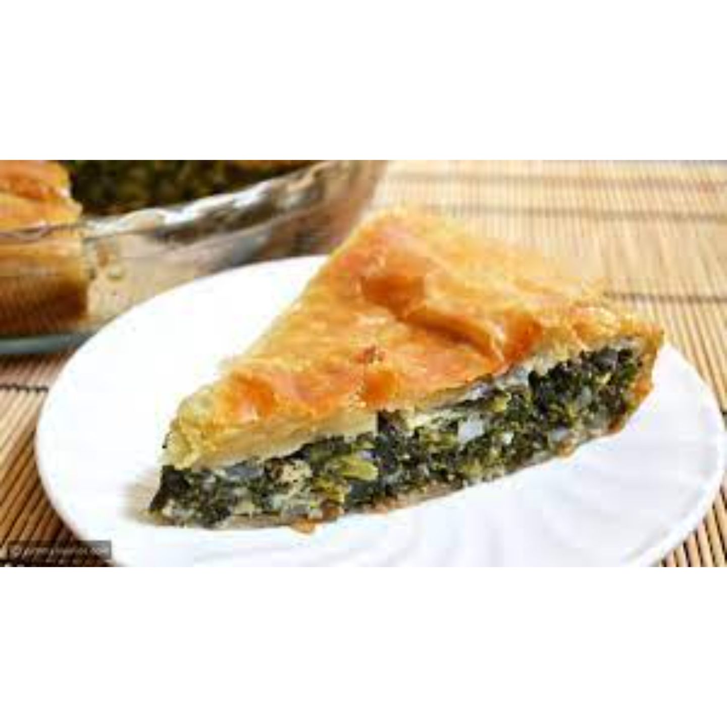 فطيرة جبن سبانخ