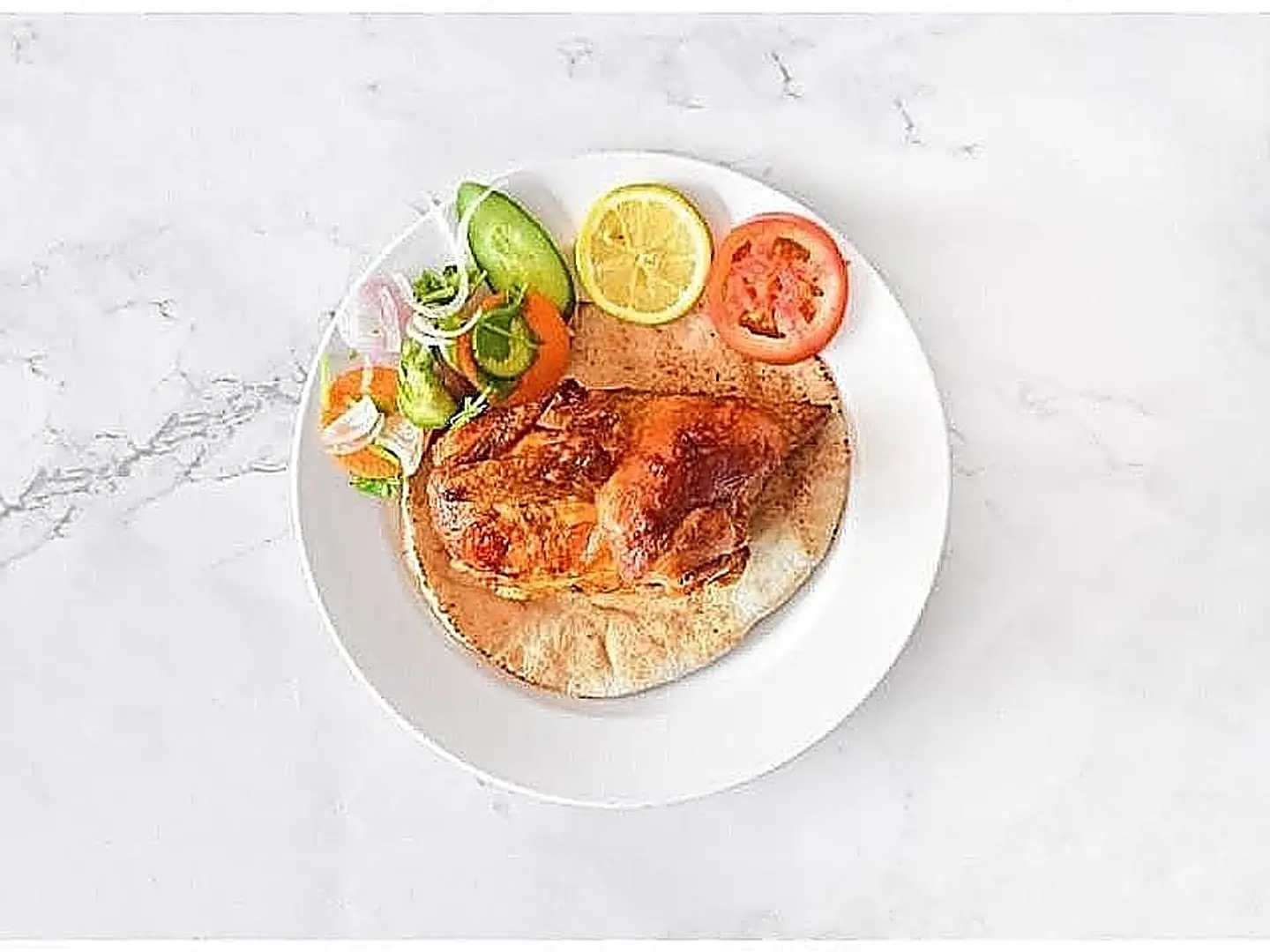 Quarter Plain Grilled Chicken, Quarter Chicken