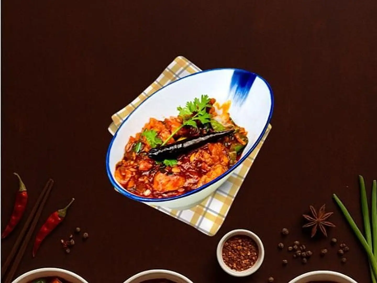 روبيان مع صلصة شيزوان