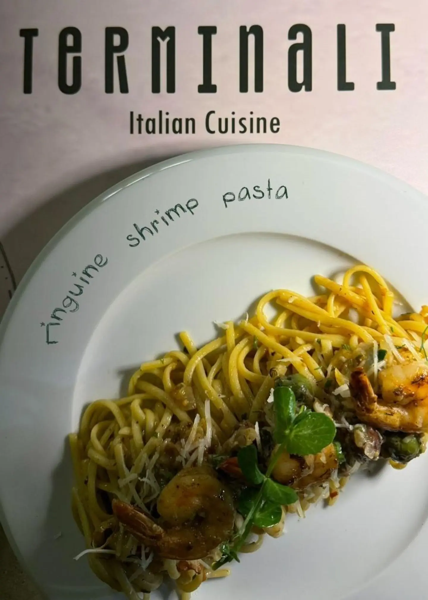 Linguine Pasta With Shrimp