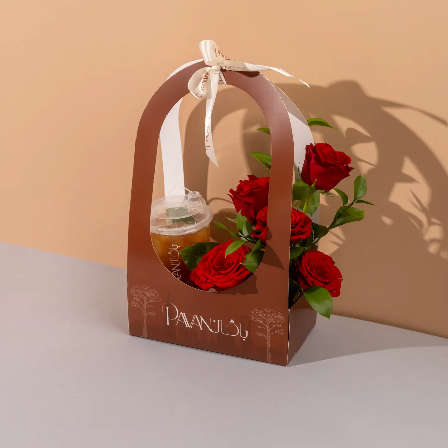 Roses & Drink Holder