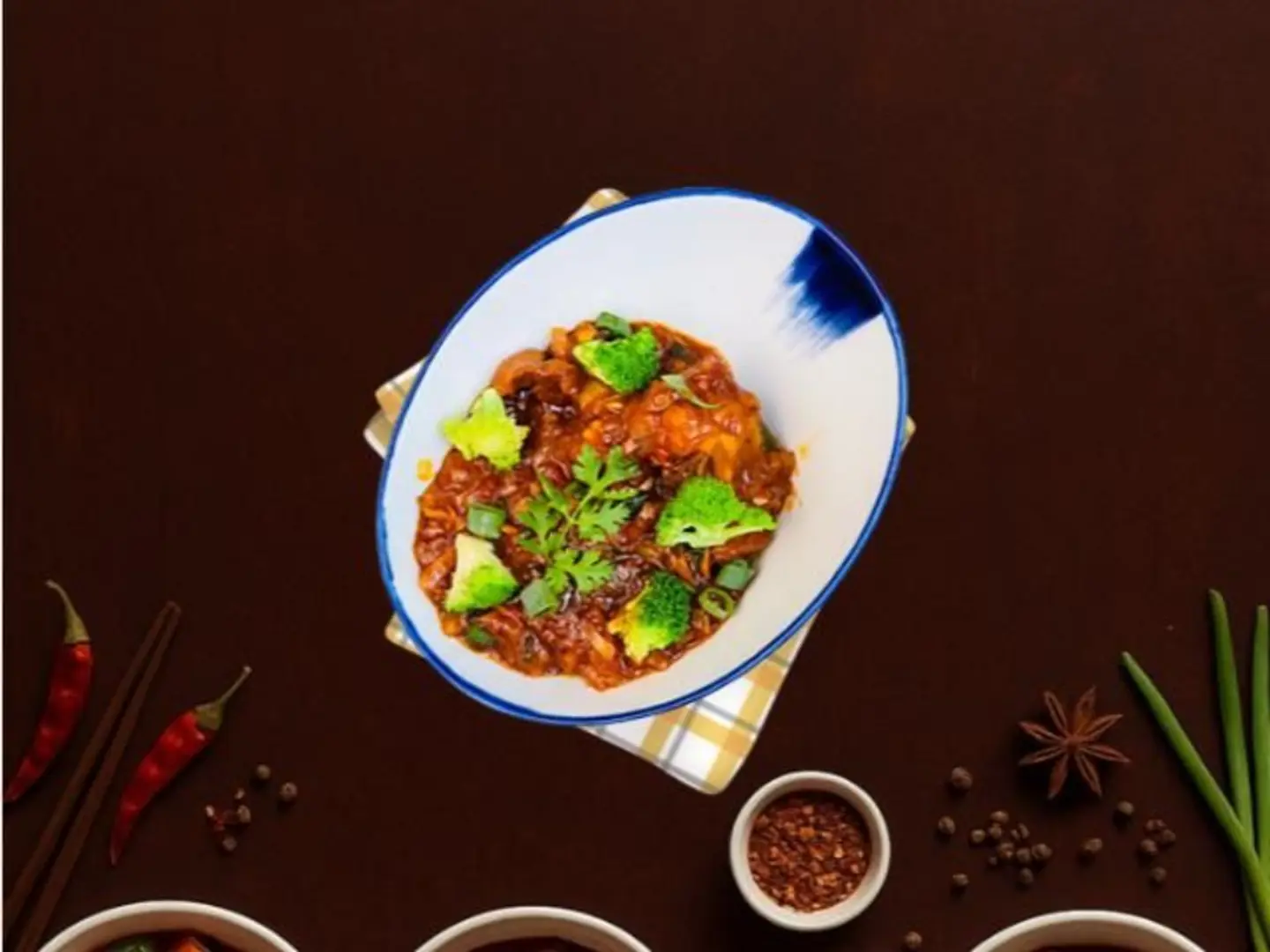 لحم مع البروكلي