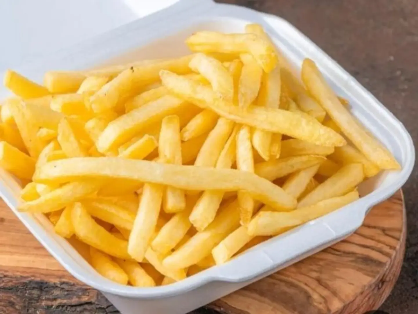 بطاطس مقلية وسط